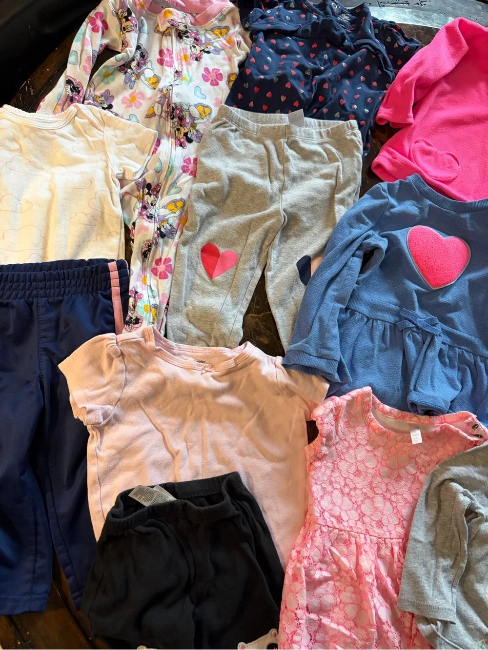Baby girl spring clothing bundle